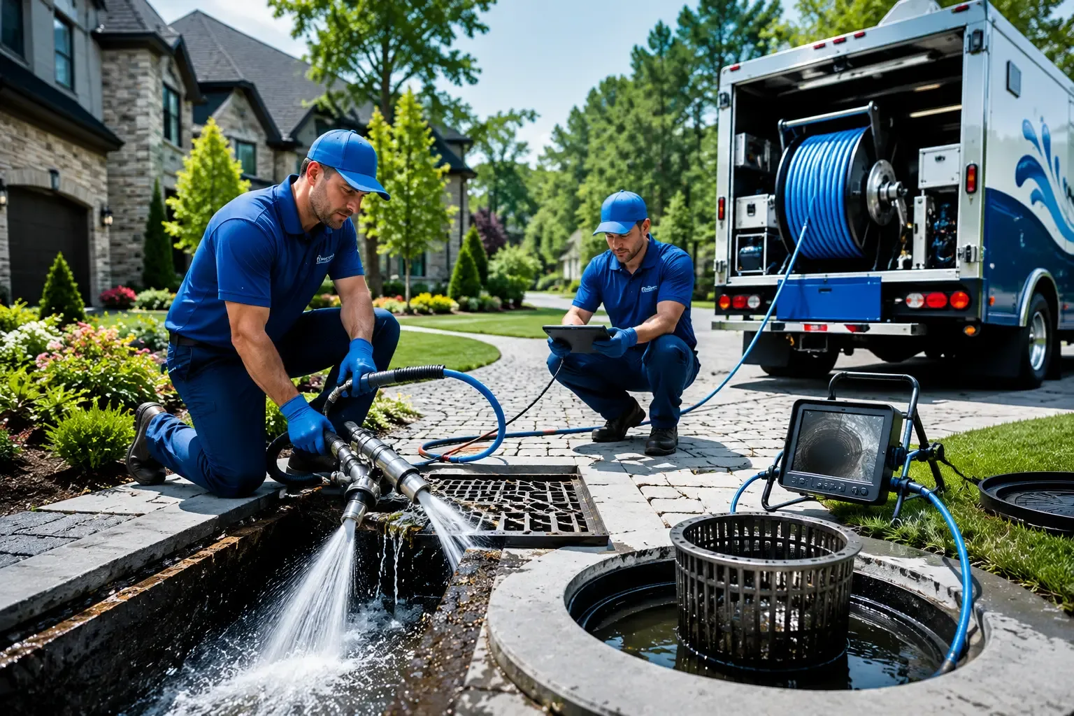 Local outdoor drain cleaning professionals in Crabtree, OR