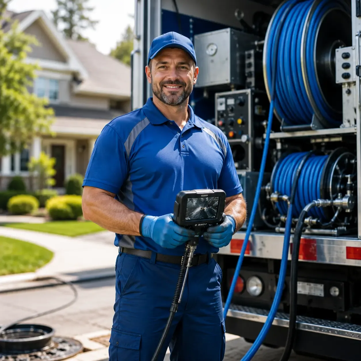 Local outdoor drain cleaning specialists in Crabtree, OR